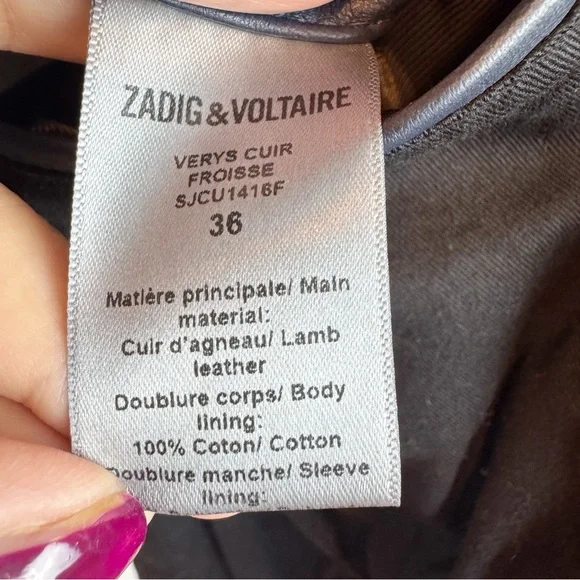 Zadig & Voltaire Blue Blazer - Picture 6 of 9